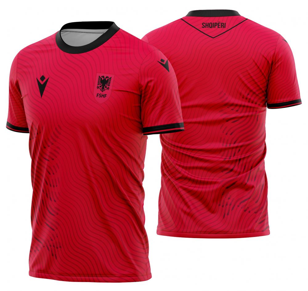 Arte Vetor Camisa Albania Home 2026