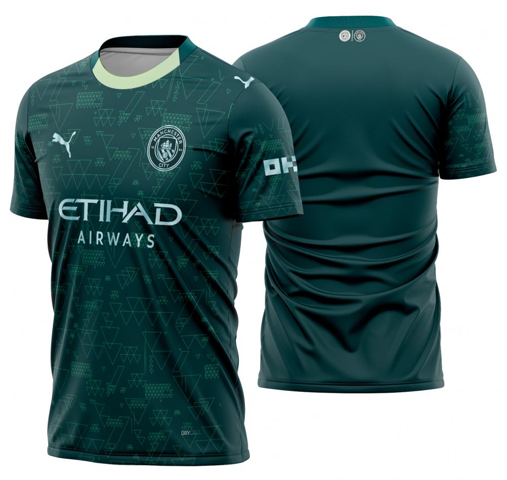 Arte Vetor Camisa Manchester City EA SPORTS FC 25-26