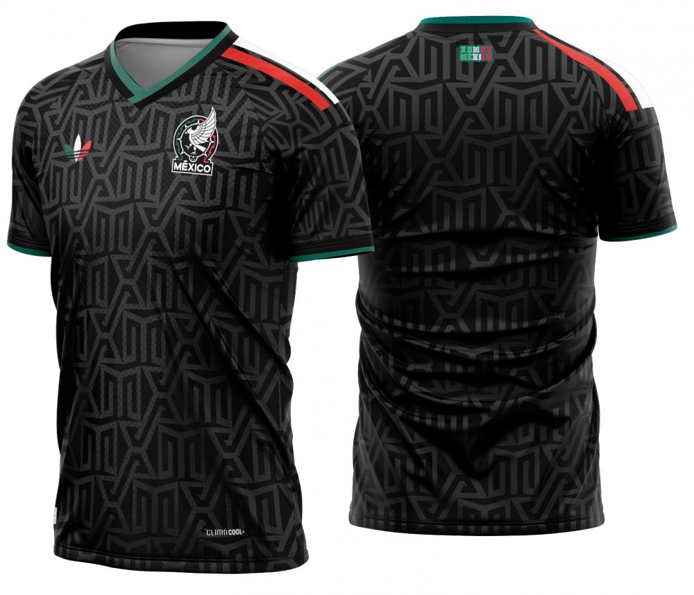 Arte Vetor Camisa Mexico Third 2026