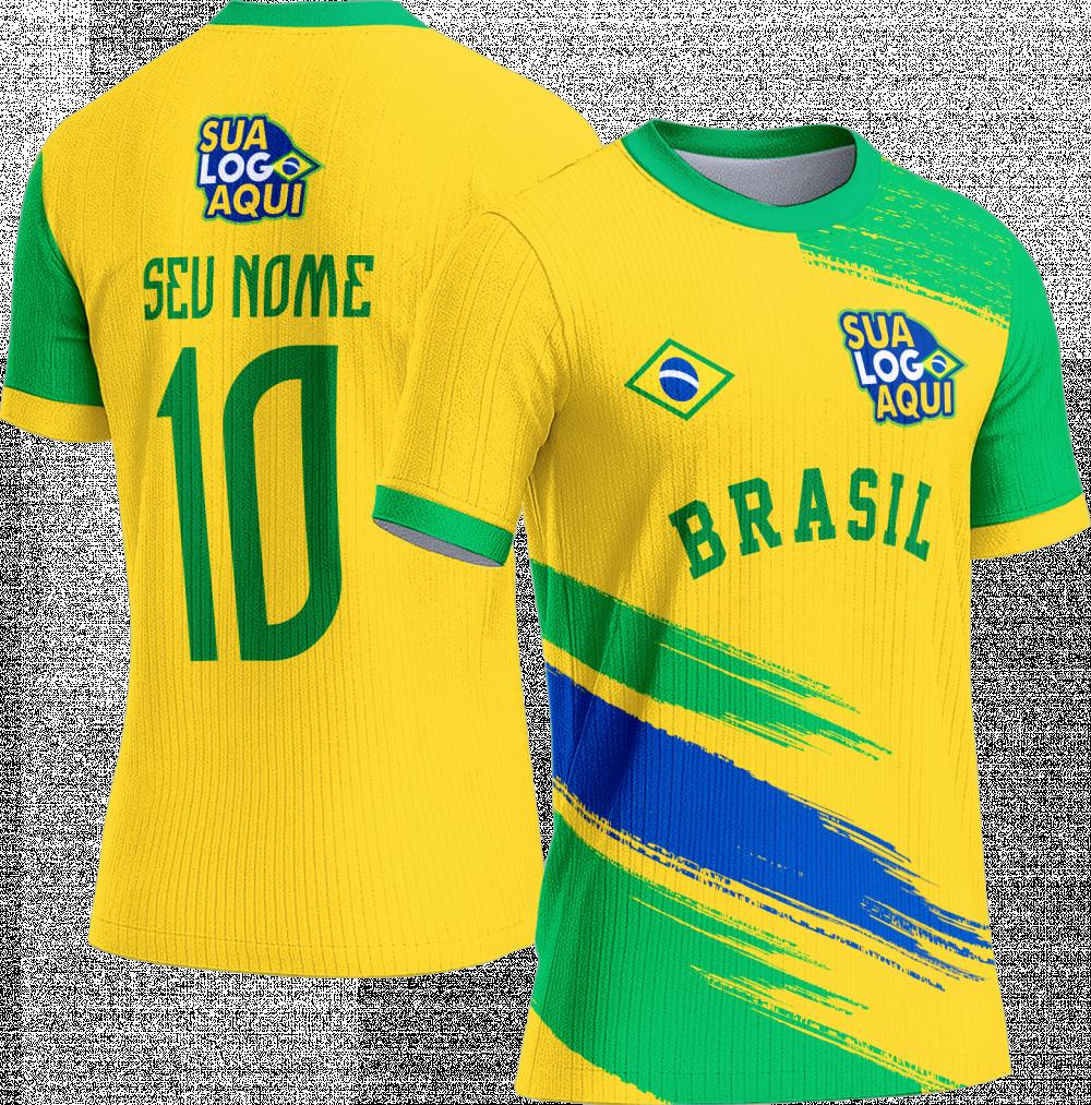 Arte vetor camisa Brasil Copa do Mundo 078