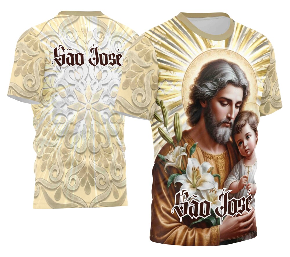 Arte Vetor estampa São José Mod-34