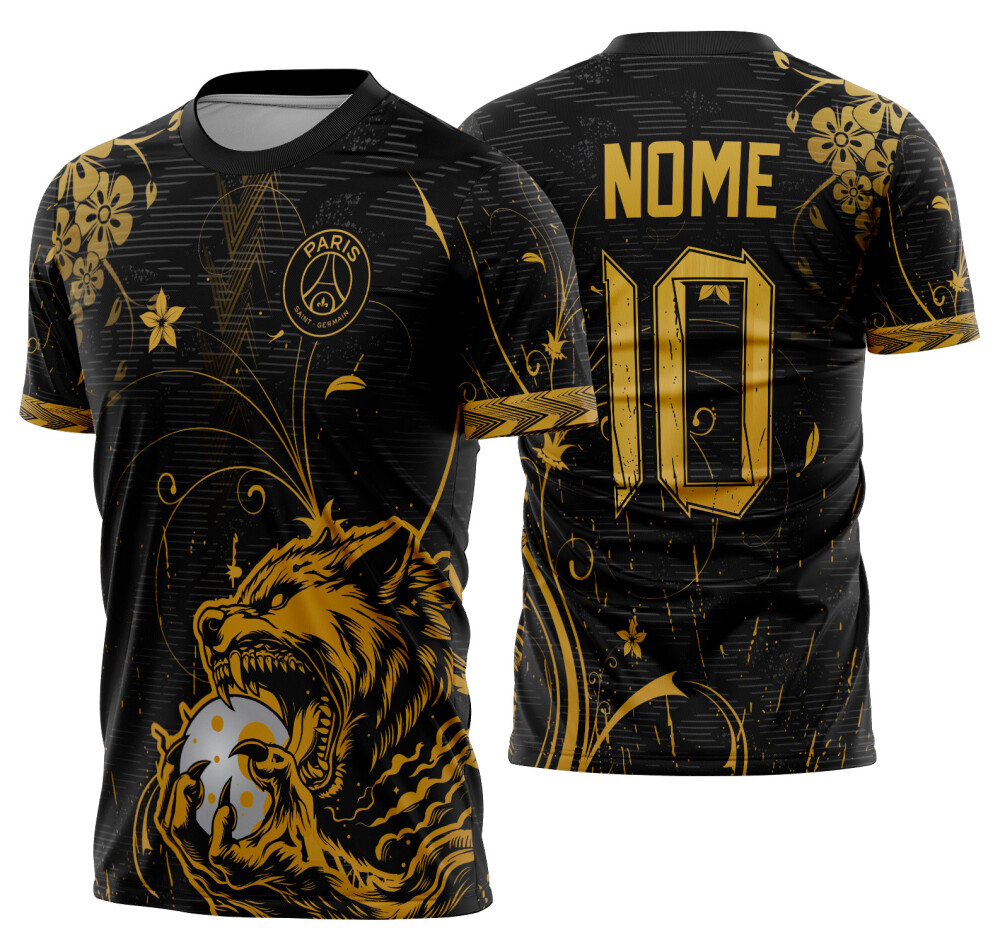 Arte vetor camisa Interclasse lobo Mod-875