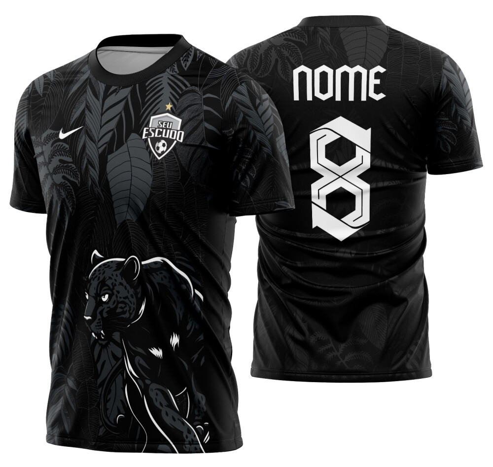 Arte Vetor Camisa Interclasse pantera Mod-868