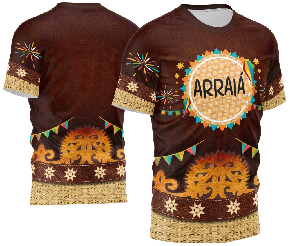 Arte Vetor Camisa Festa Junina Mod-15