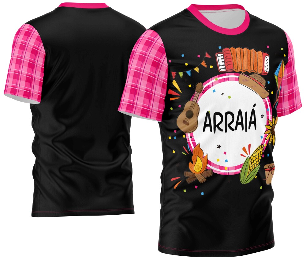 Arte Vetor Camisa Festa Junina Mod-12