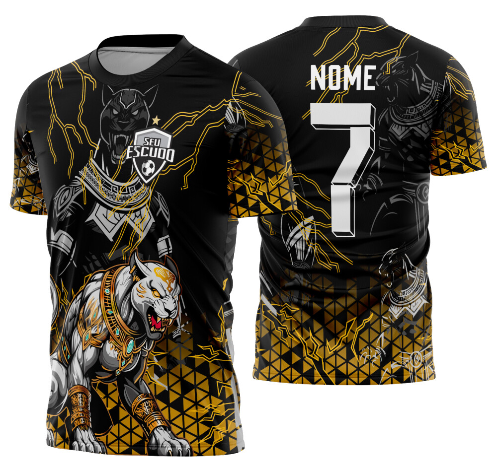 Arte Vetor Camisa Interclasse pantera Mod-862