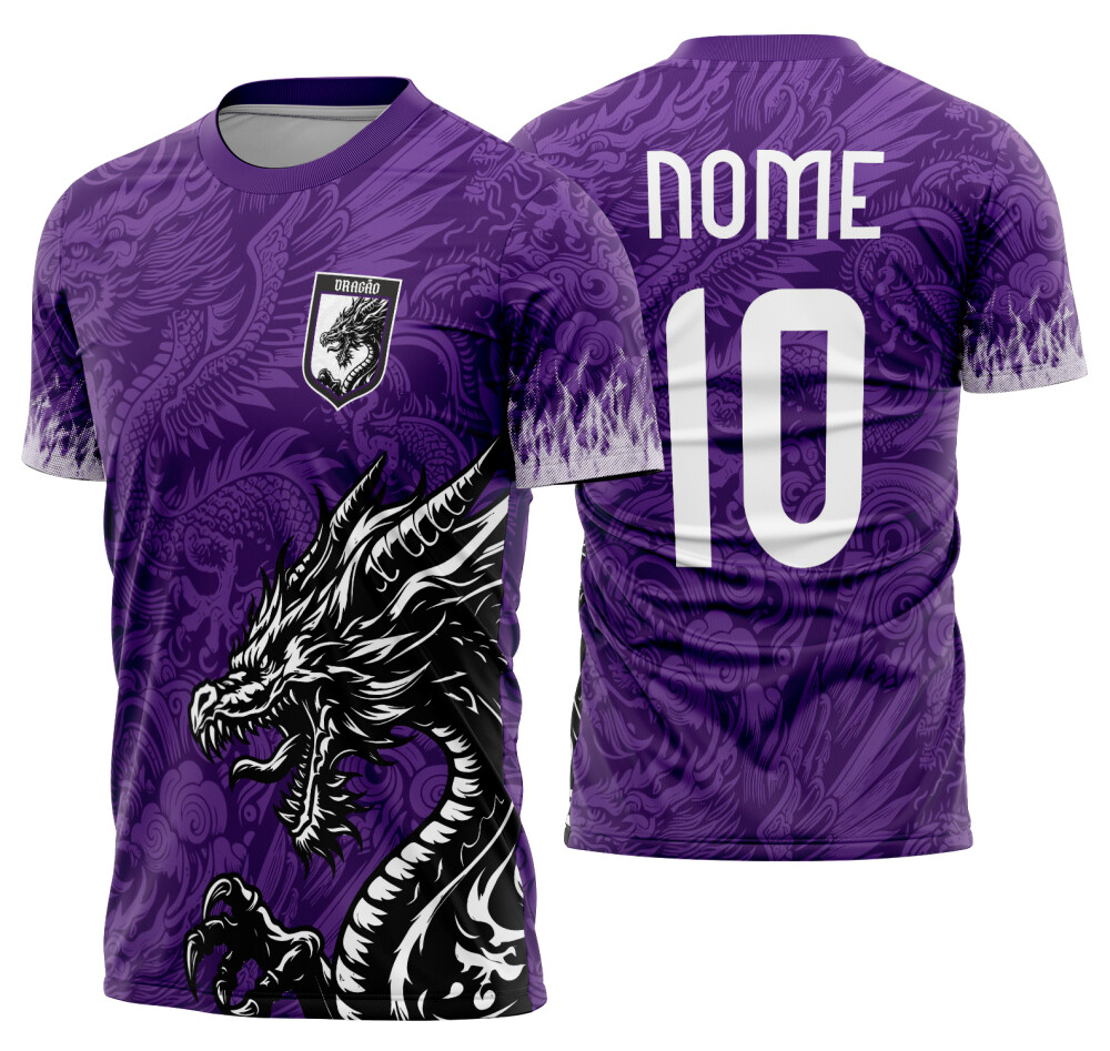 Arte Vetor Camisa Interclasse Dragão Mod-857
