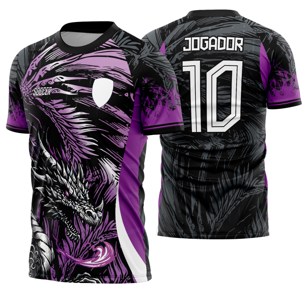 Arte vetor camisa Interclasse dragão Mod-849