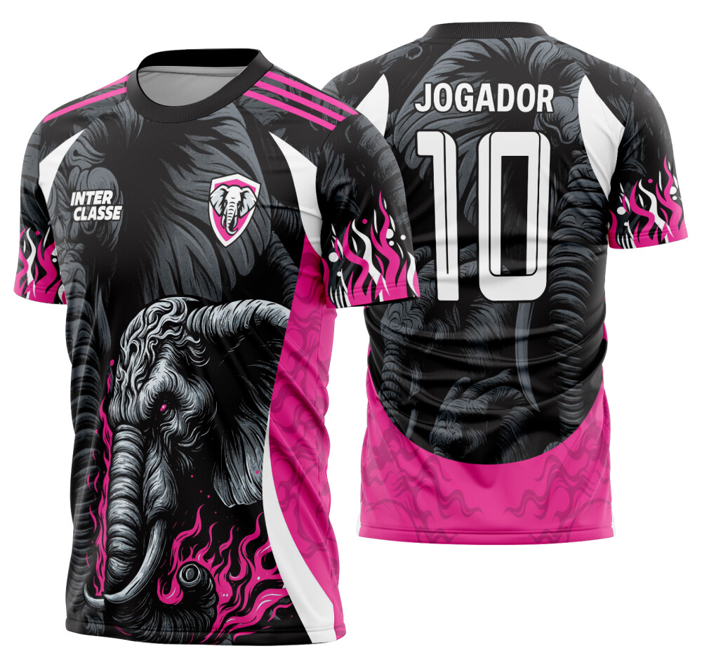 Arte Vetor Camisa Interclasse elefante Mod-846