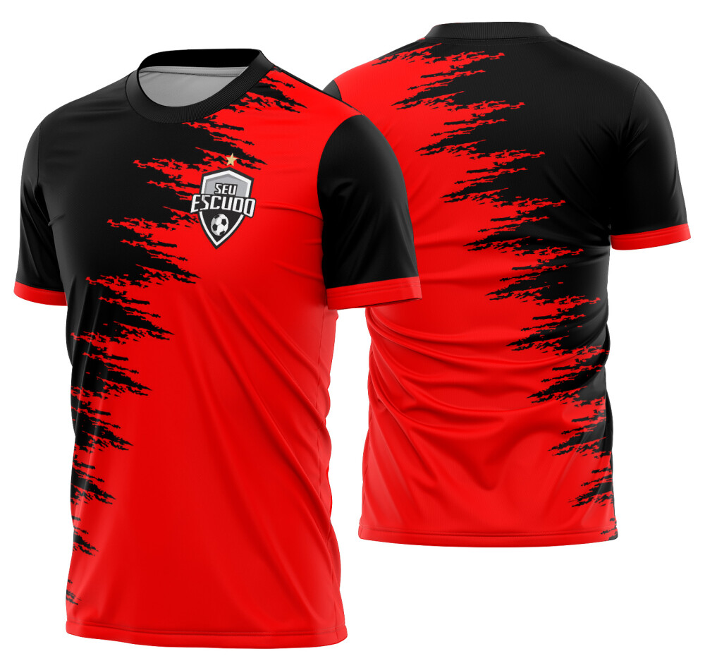 Arte Vetor Camisa Futebol Amador Mod-429