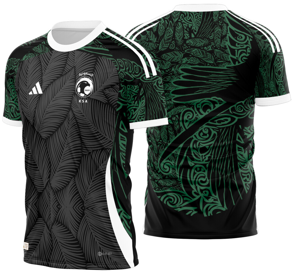 Arte Vetor Camisa Arabia Saudita Eagle Grunge Concept