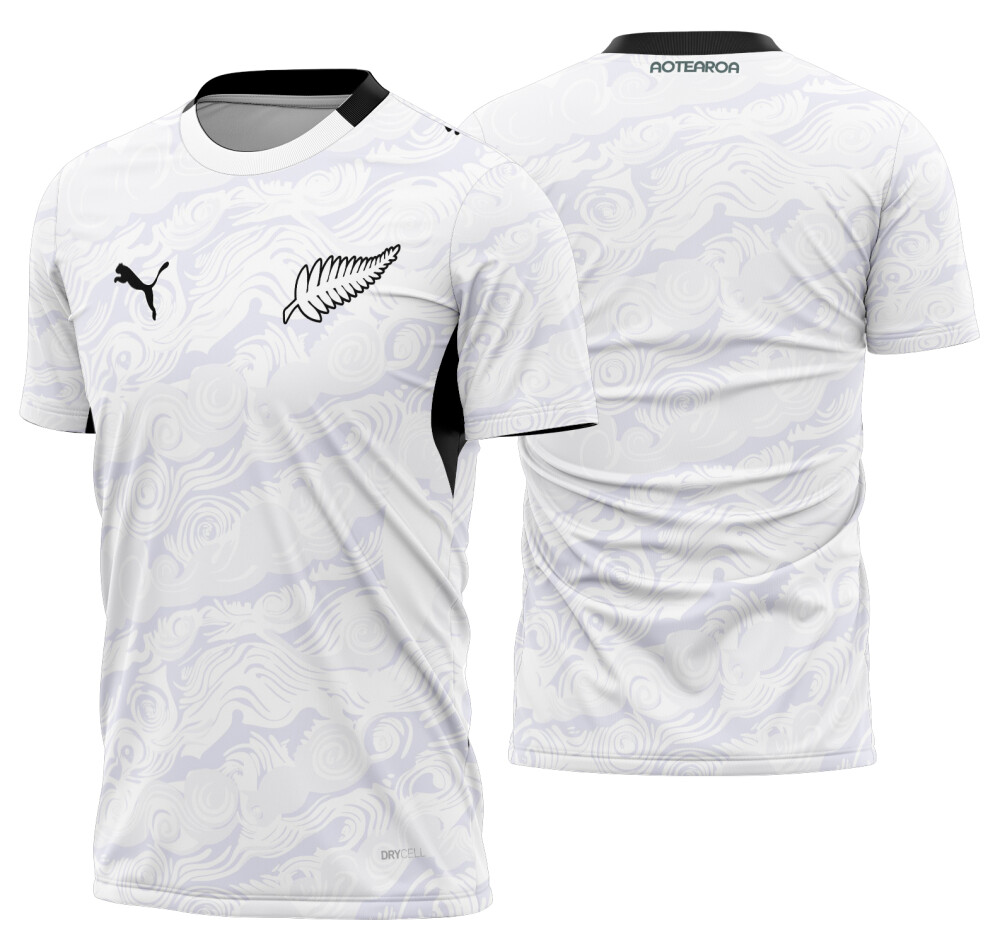 Arte Vetor Camisa Nova Zelanda Home 2026
