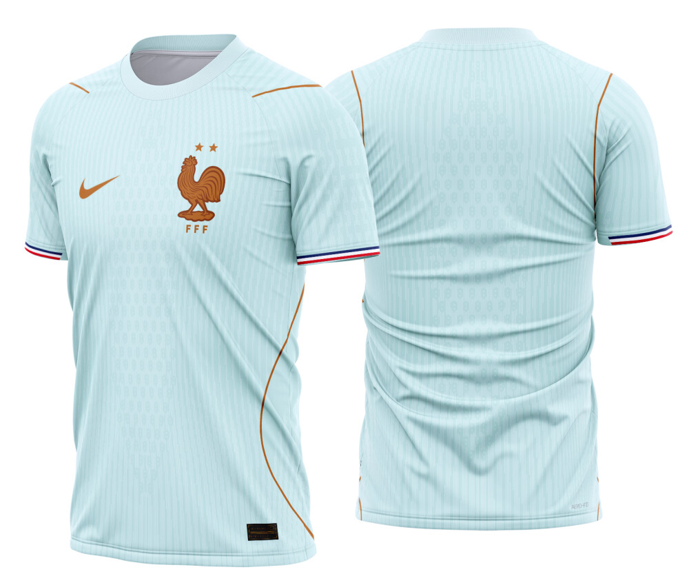 Arte Vetor Camisa França visita 2026
