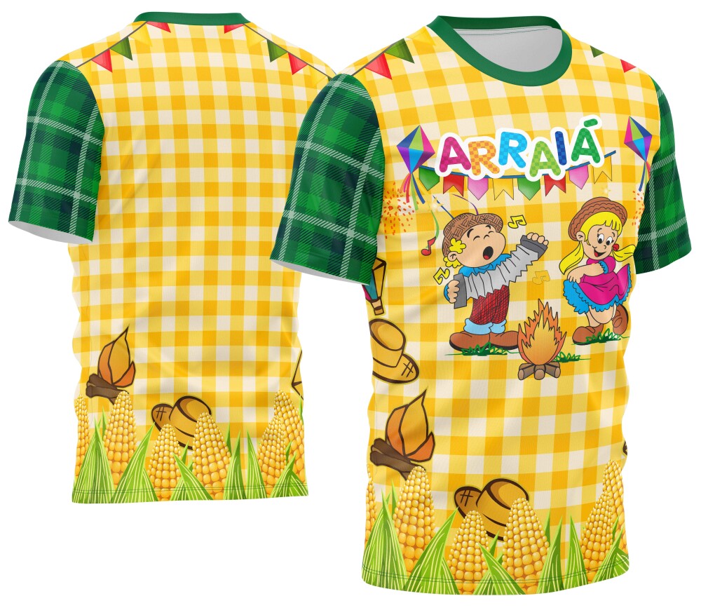 Arte Vetor Camisa Festa Junina Mod