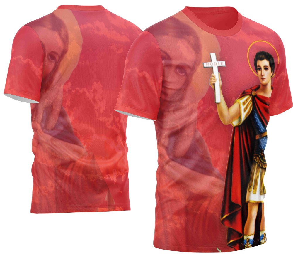 Arte estampa camisa Santo Expedito Mod-21