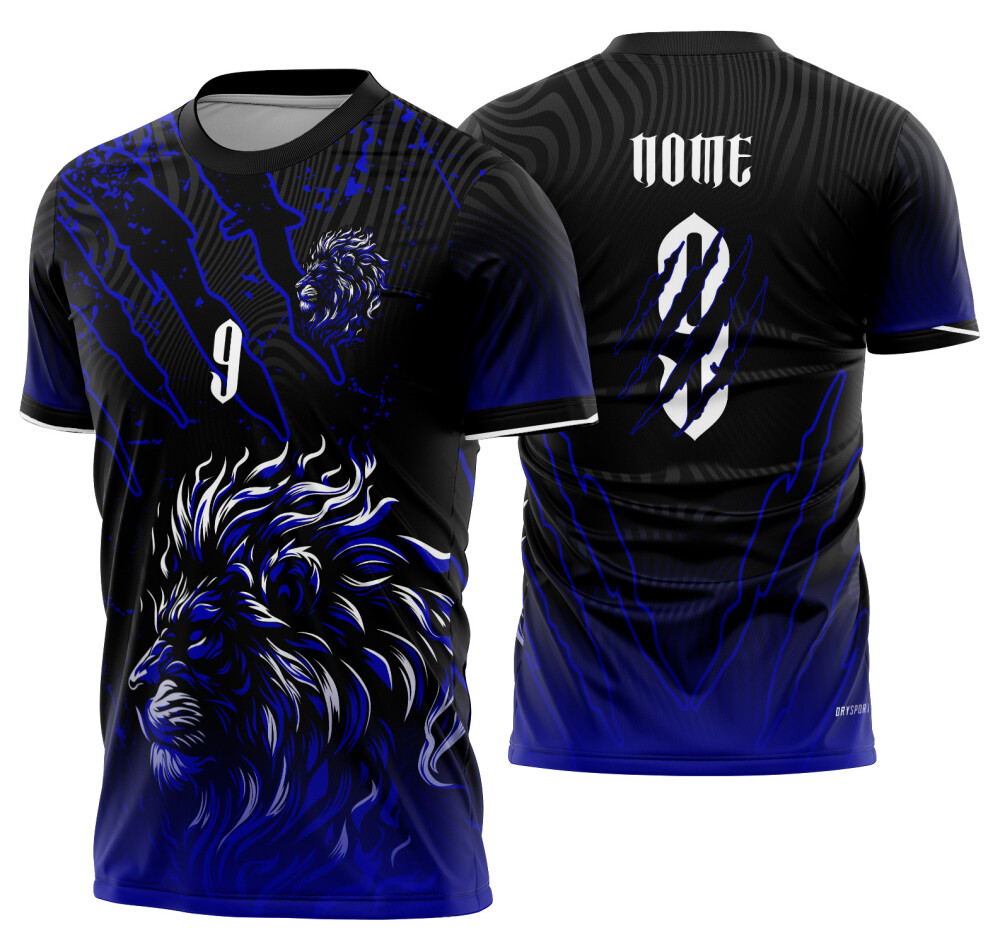 Arte Vetor Camisa Interclasse leão Mod-805