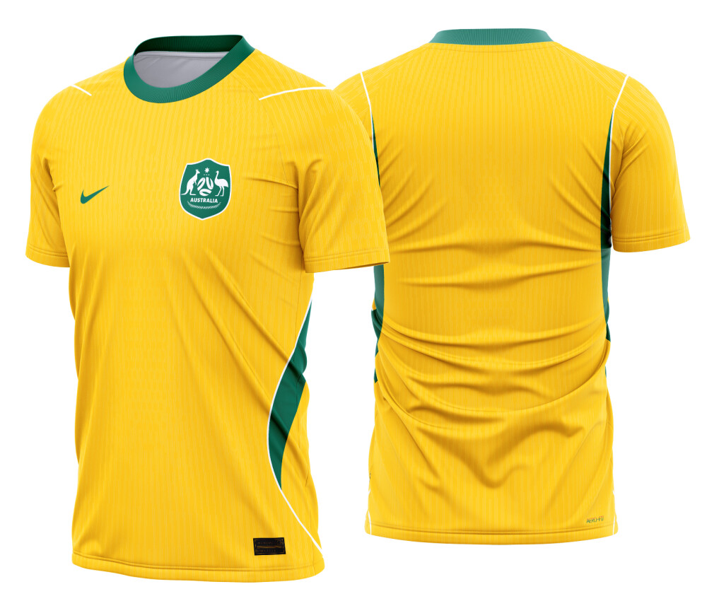 Arte vetor camisa Australia local 2026