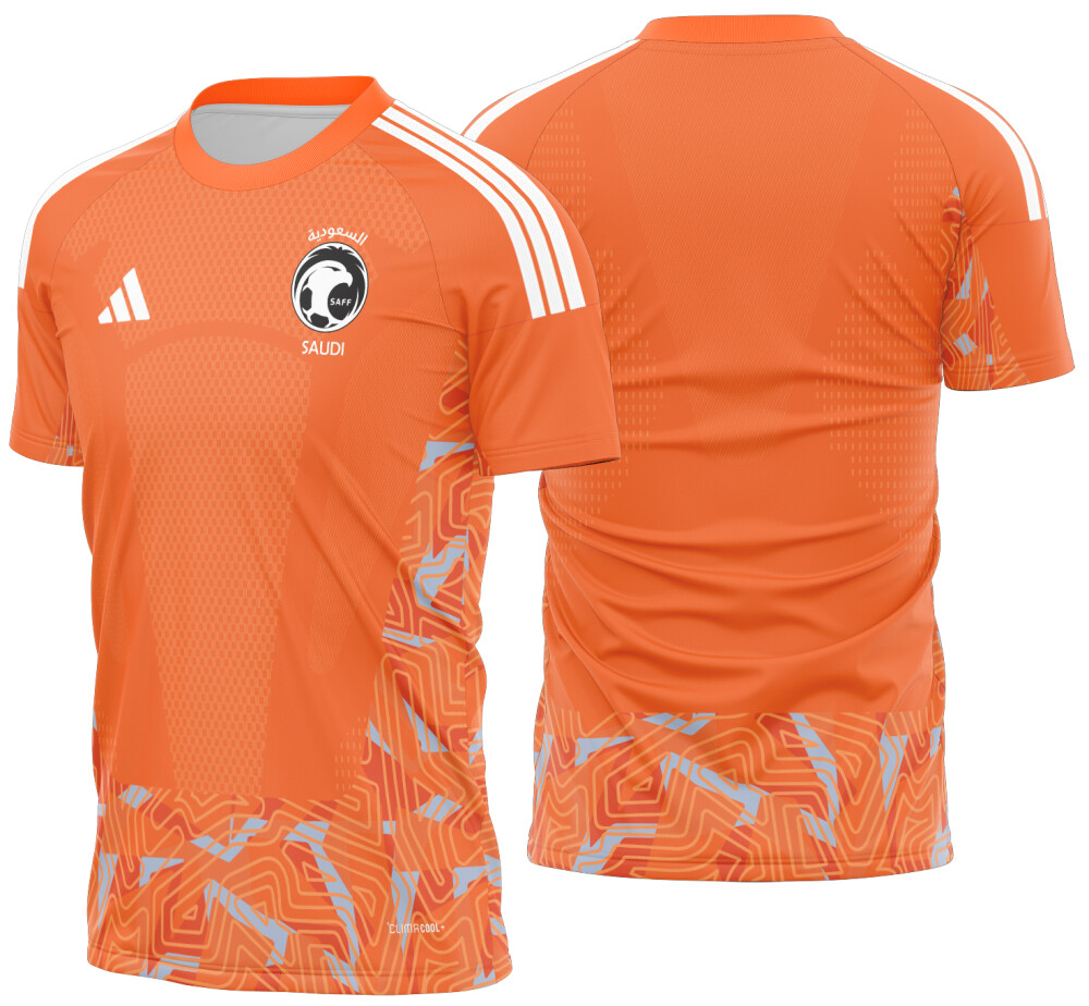 Arte Vetor Camisa Arabia Saudita Goleiro II 2026