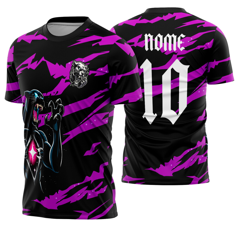Arte Vetor Camisa Interclasse pantera galatica Mod-759