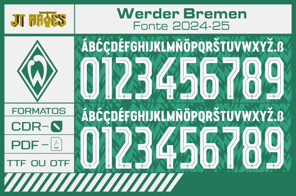 Fonte Werder Bremen 2024-2025