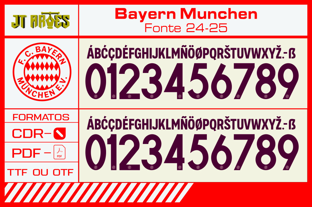 Fonte Bayern Munchen 2024-25