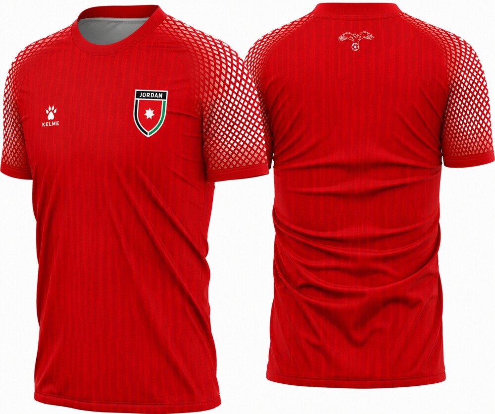 Arte Vetor Camisa Jordania Reserva 2026-28