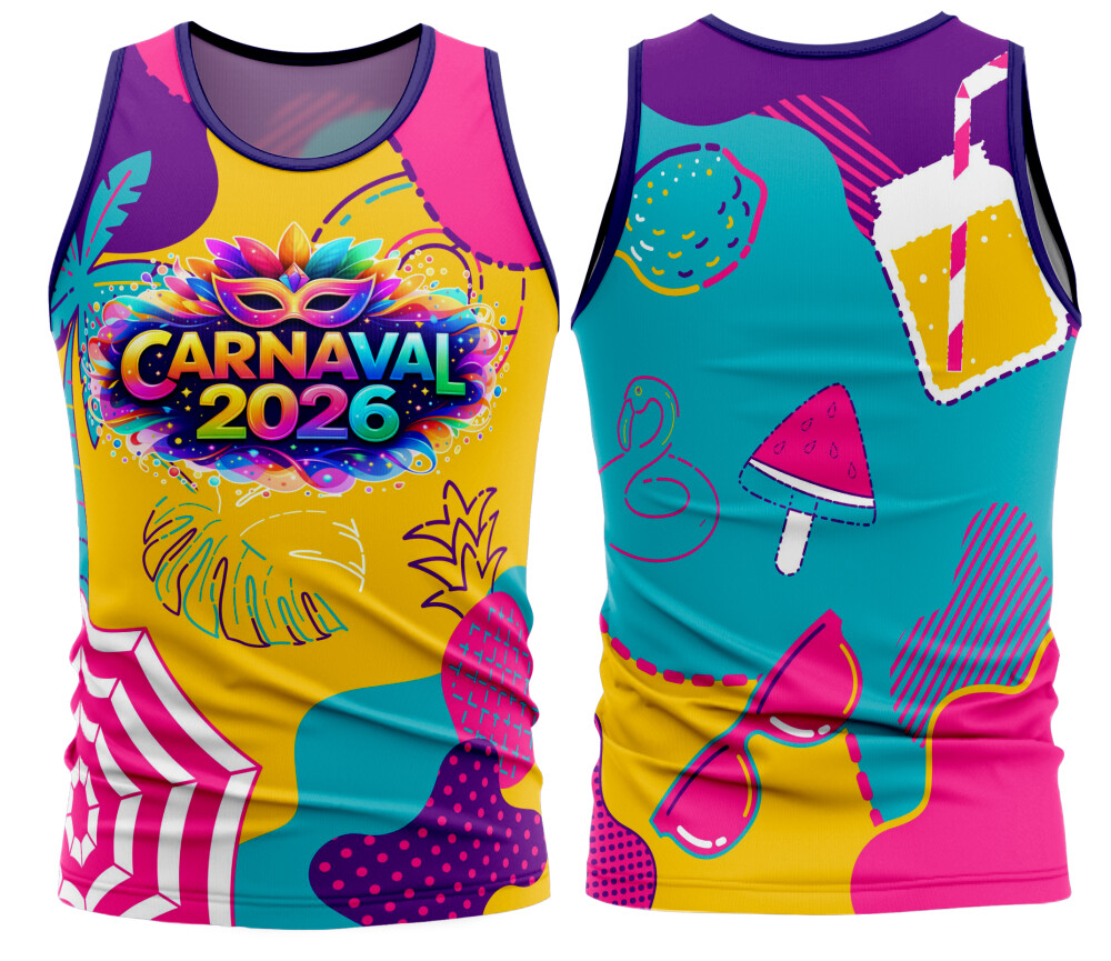 Arte vetor camisa Carnaval-Mod-287