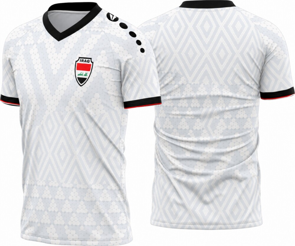 Arte Vetor Camisa Iraque Titular 2026-28