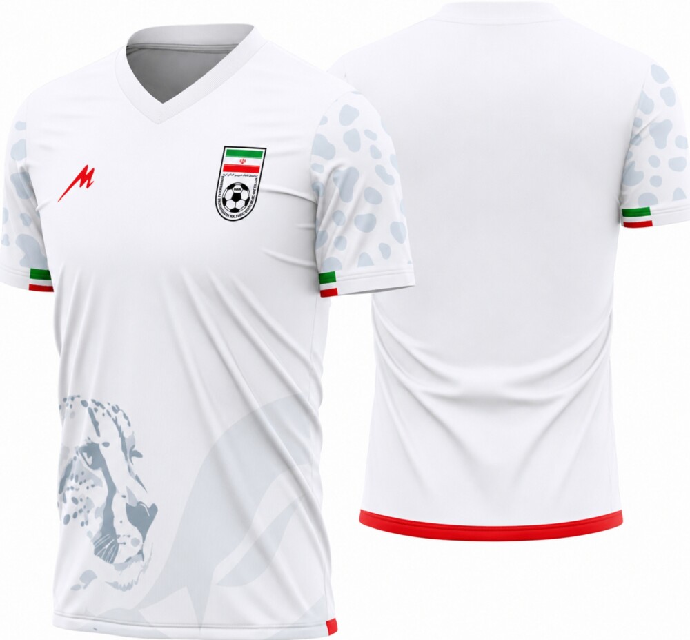 Arte vetor camisa Irã Titular 2026-28