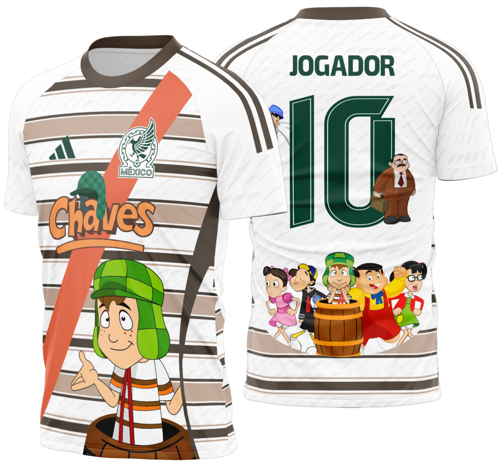 Arte Vetor Camisa Interclasse Chaves Mod-719