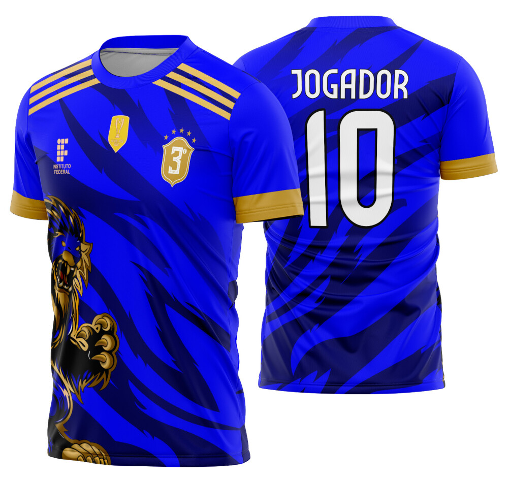 Arte Vetor Camisa Interclasse leão Mod-717