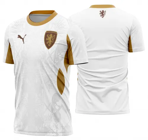 Arte Vetor Camisa Republica Checa Away 2026