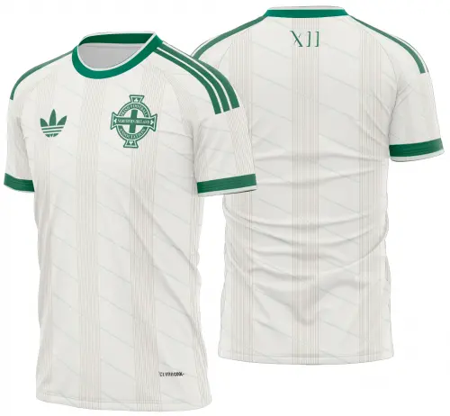 Arte Vetor Camisa Irlanda Norte visita 2026