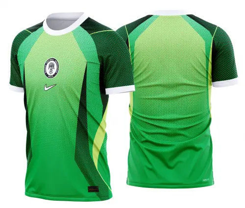 Arte Vetor Camisa Nigeria Titular 2026-28