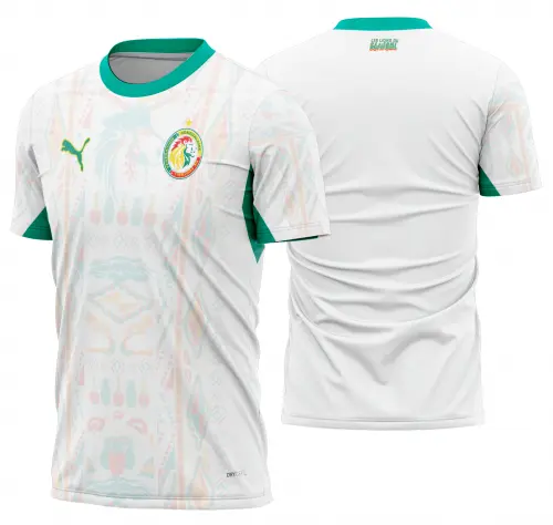 Arte vetor camisa Senegal Titular 2026-28