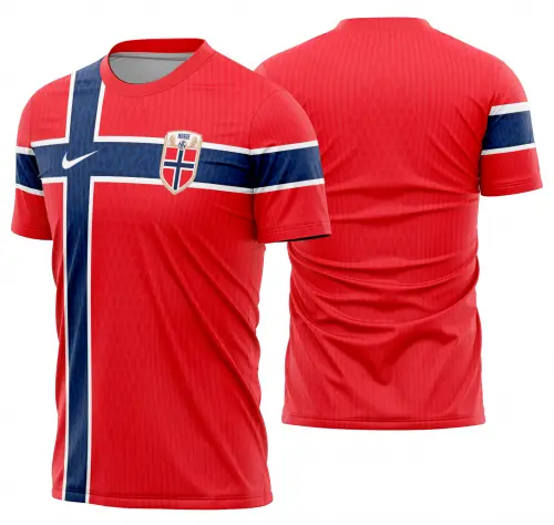 Arte Vetor Camisa Noruega titular 2026