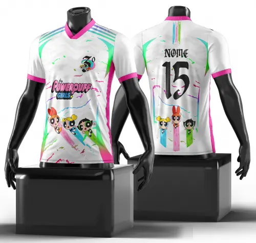 Arte Vetor Camisa Interclasse Meninas Superpoderosas 2024