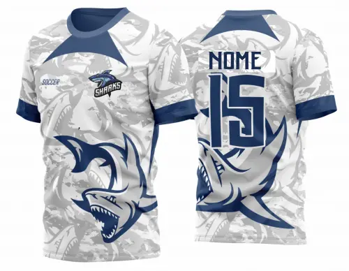 Arte Vetor Camisa InterClasse Tubarão Mod-254