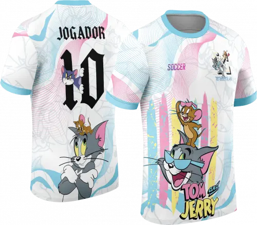Arte Vetor Camisa Interclasse tom jerry Mod-227