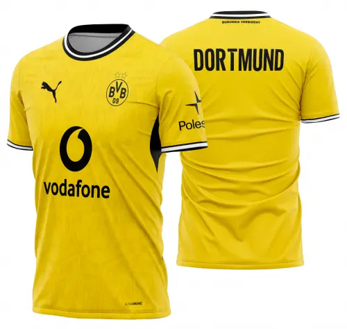 Arte vetor camisa Borussia Dortmund Home 2026-2027
