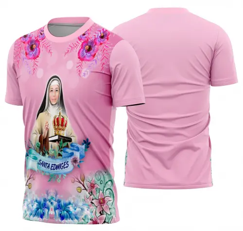 Arte Vetor Camisa Santa Edwiges