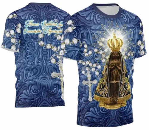 Arte Vetor Camisa Nossa Senhora Aparecida Mod-37