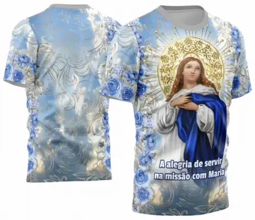 Arte Vetor Camisa nossa senhora da conceição Mod-36