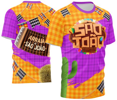 Arte Vetor Camisa Festa Junina Mod-23