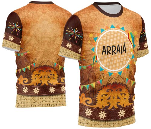 Arte Vetor Camisa Festa Junina Mod-16