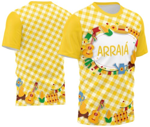 Arte Vetor Camisa Festa Junina Mod-11