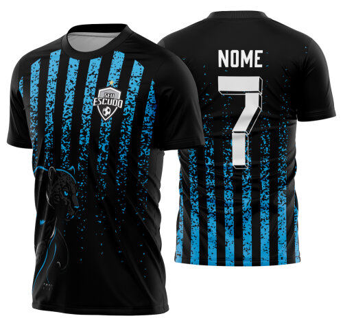 Arte Vetor Camisa Interclasse pantera Mod-863