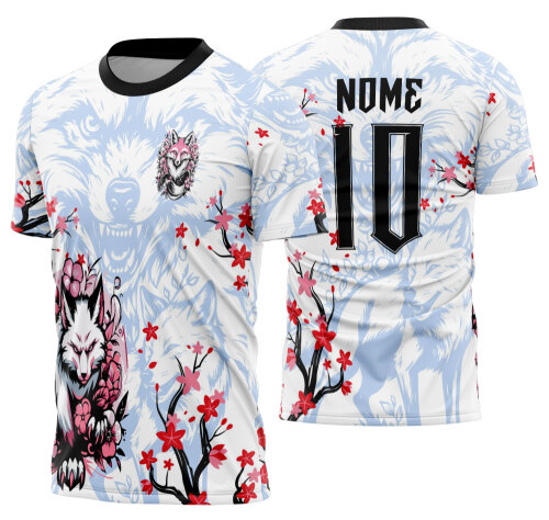 Arte vetor camisa Interclasse raposa Mod-859