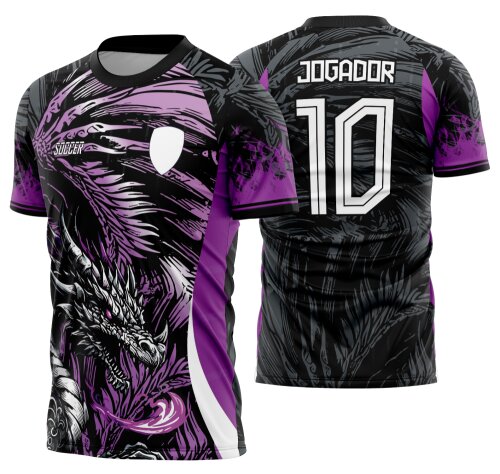 Arte vetor camisa Interclasse dragão Mod-849
