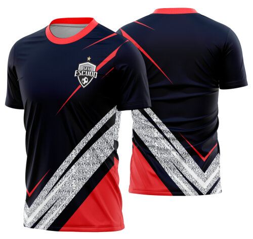 Arte Vetor Camisa Futebol Amador Mod-362